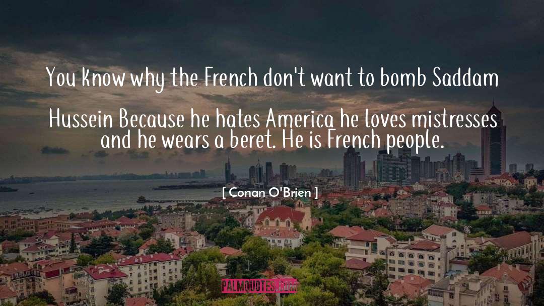 Beret quotes by Conan O'Brien