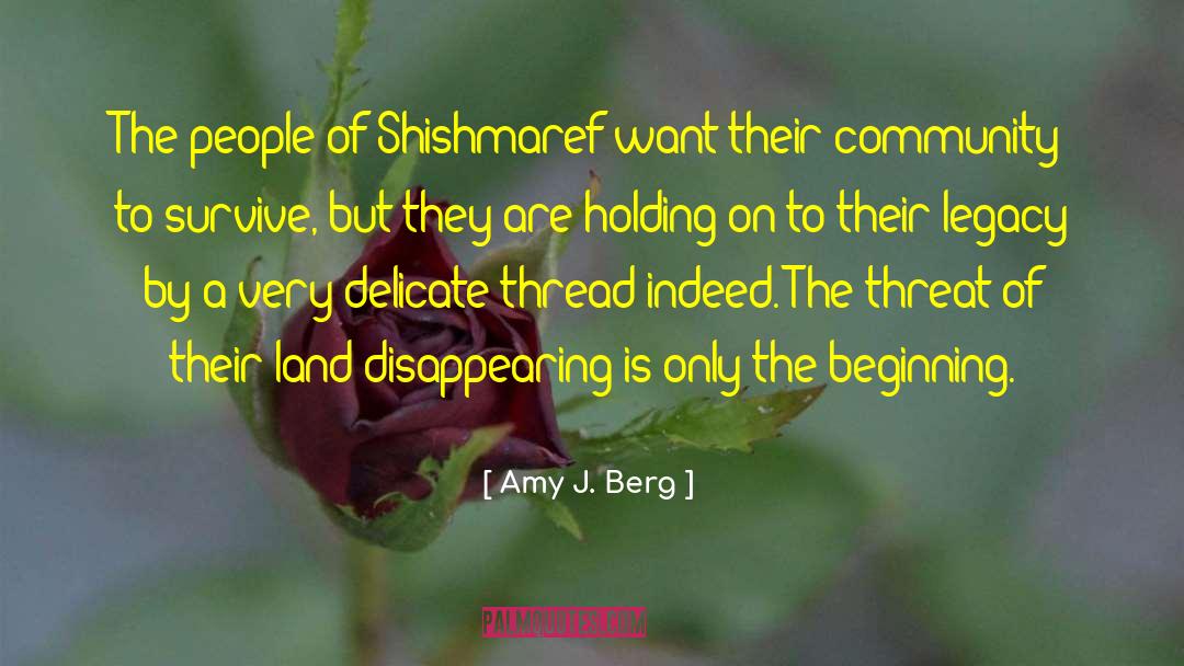 Berg quotes by Amy J. Berg