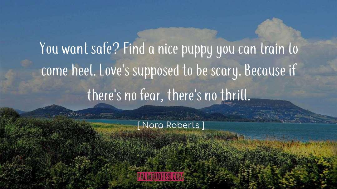 Bergamasco Puppy quotes by Nora Roberts