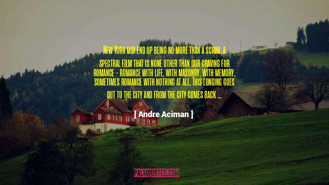 Bergemann Soot quotes by Andre Aciman