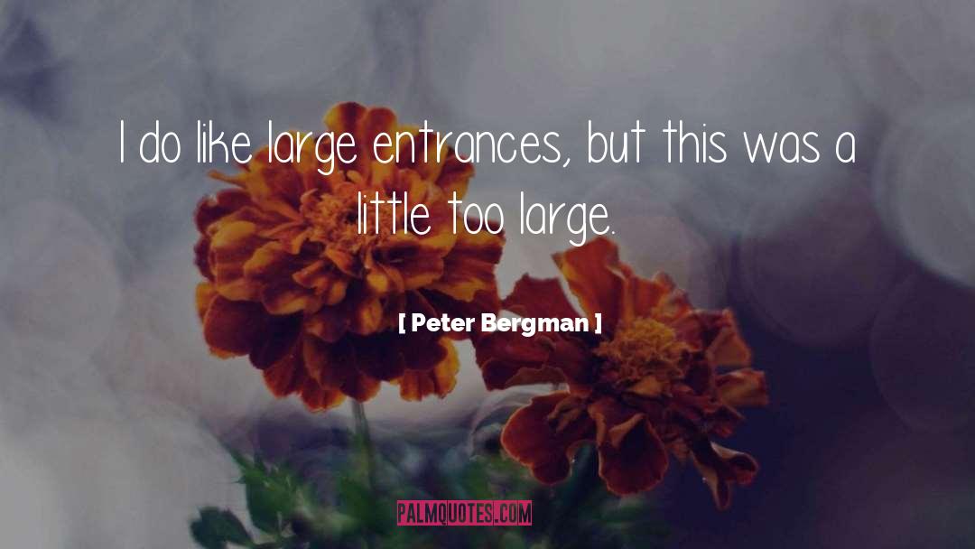 Bergman quotes by Peter Bergman