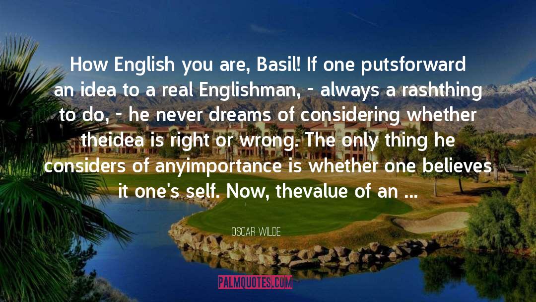 Berichten In English quotes by Oscar Wilde