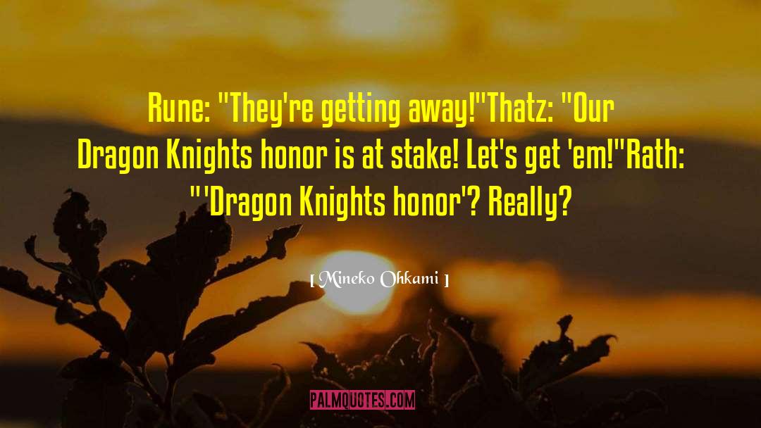 Beringer Knights quotes by Mineko Ohkami