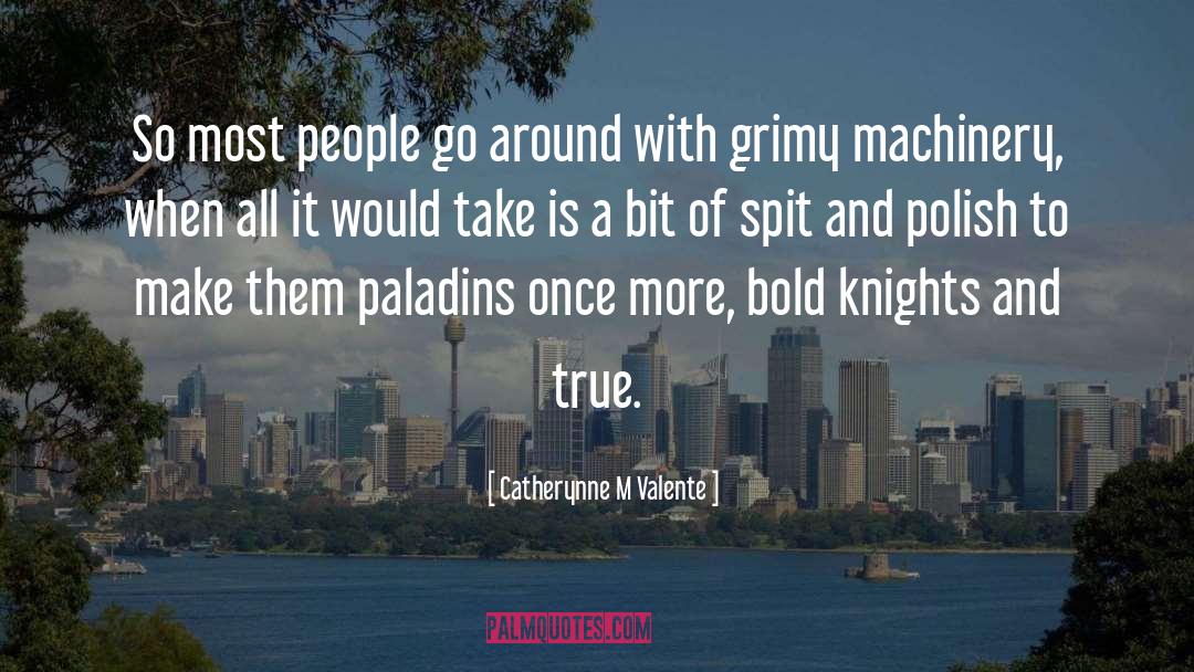 Beringer Knights quotes by Catherynne M Valente