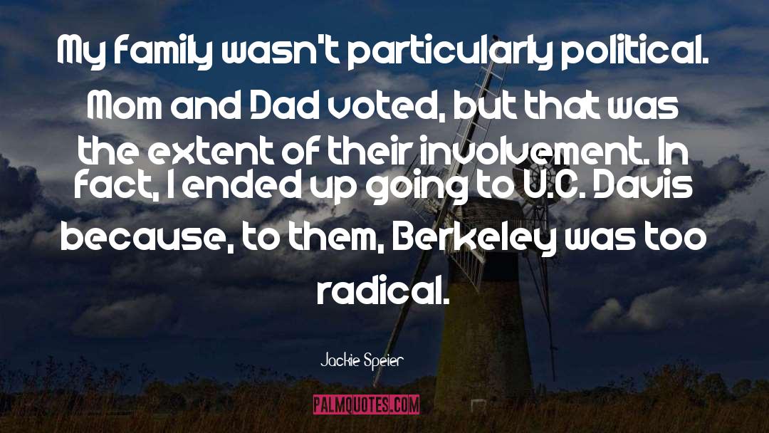 Berkeley quotes by Jackie Speier