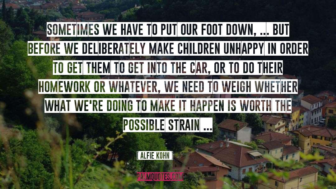 Berlies Car quotes by Alfie Kohn