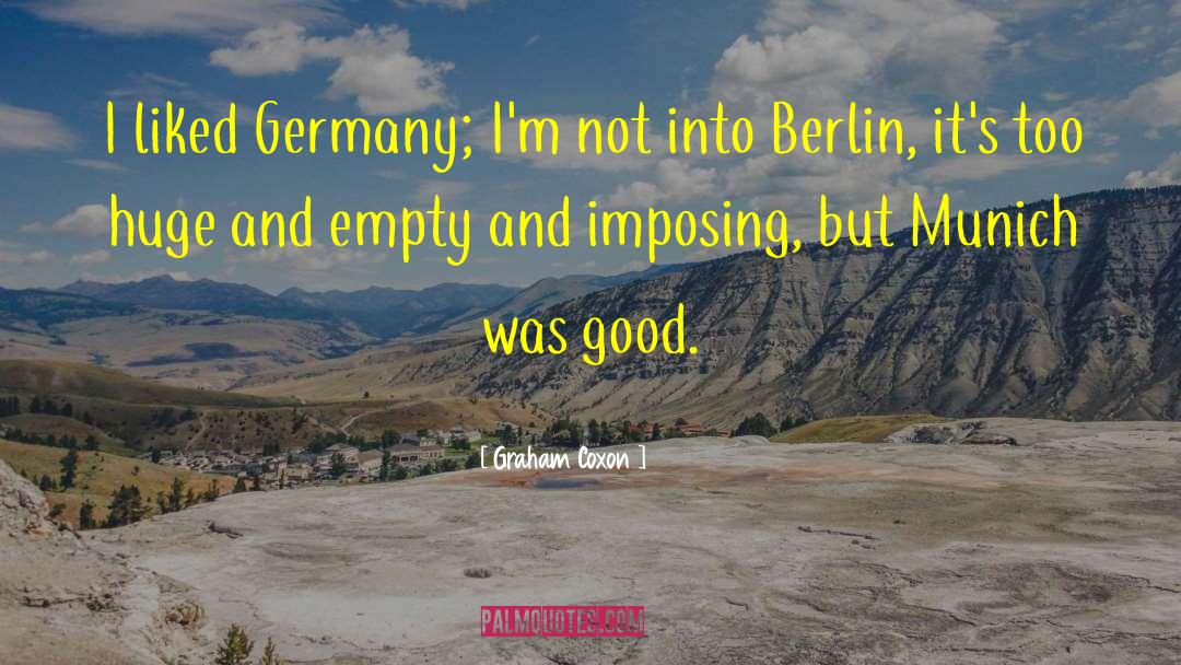 Berlin quotes by Graham Coxon