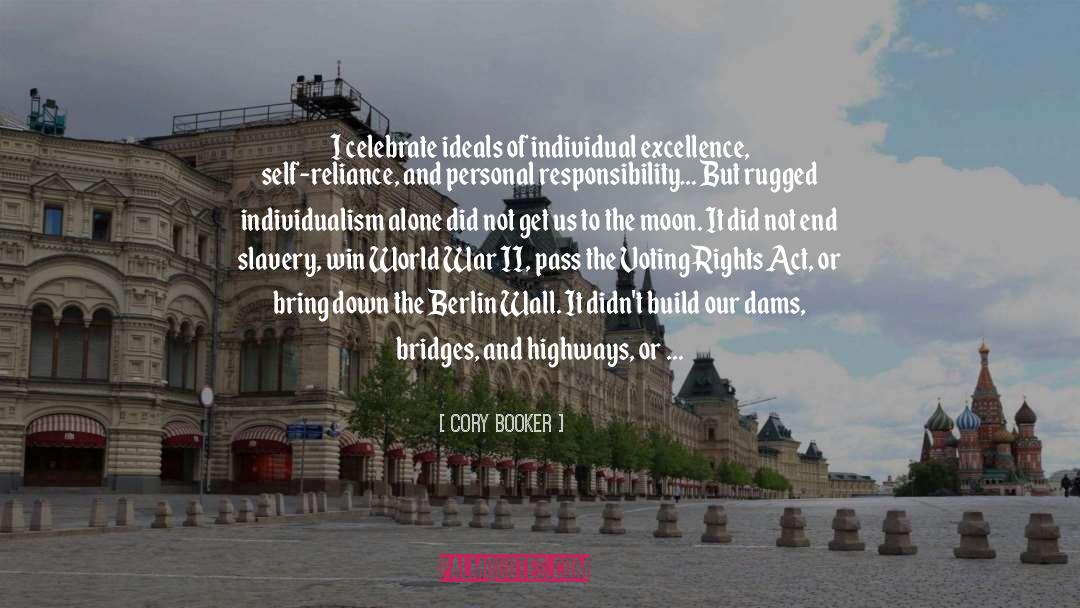 Berlin Wall quotes by Cory Booker