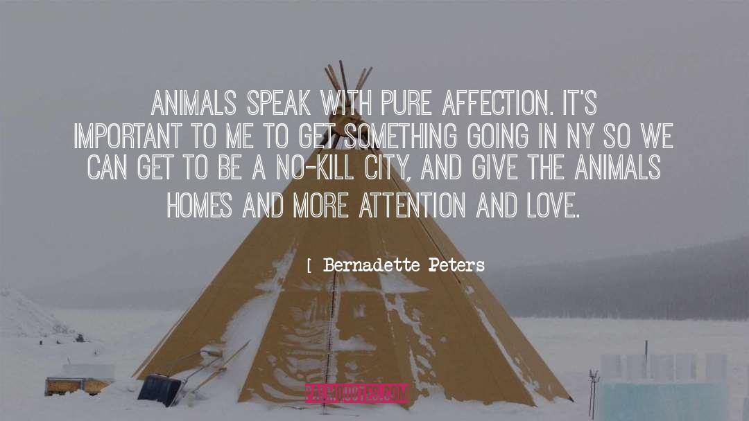 Bernadette quotes by Bernadette Peters