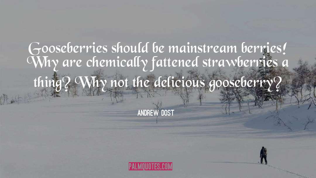 Berries quotes by Andrew Dost