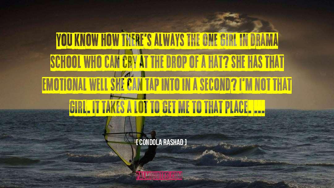Berryessa School quotes by Condola Rashad
