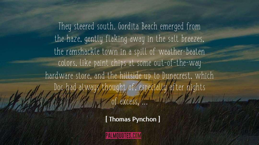 Bertacchi Hillside quotes by Thomas Pynchon