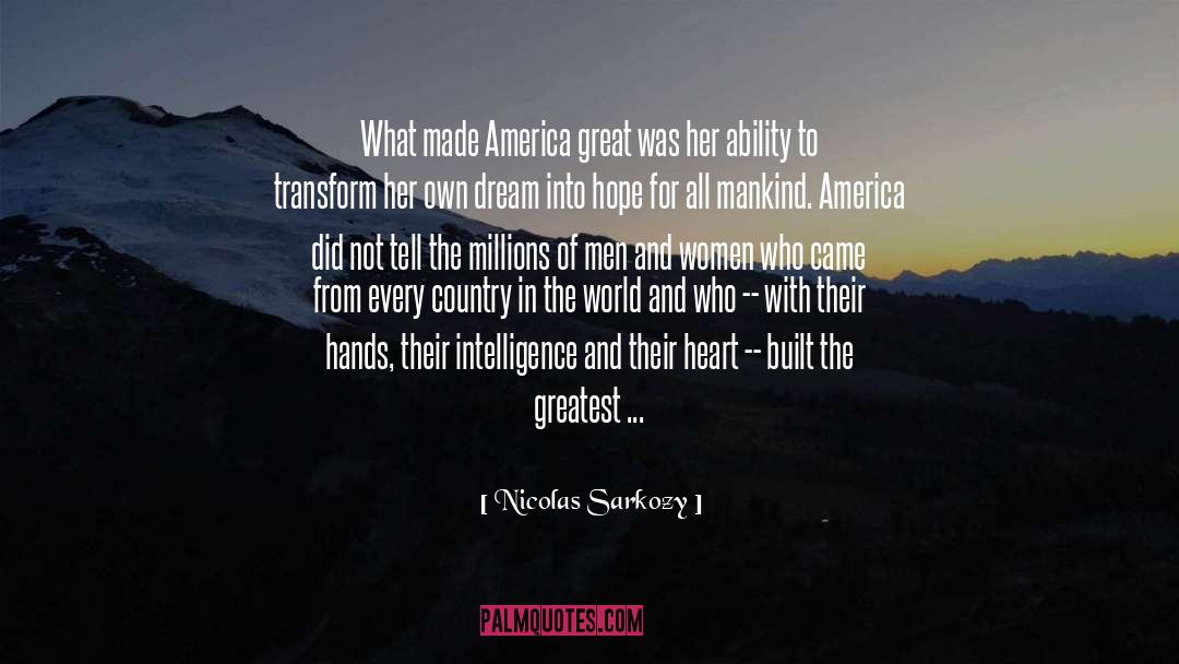 Berthon Usa quotes by Nicolas Sarkozy