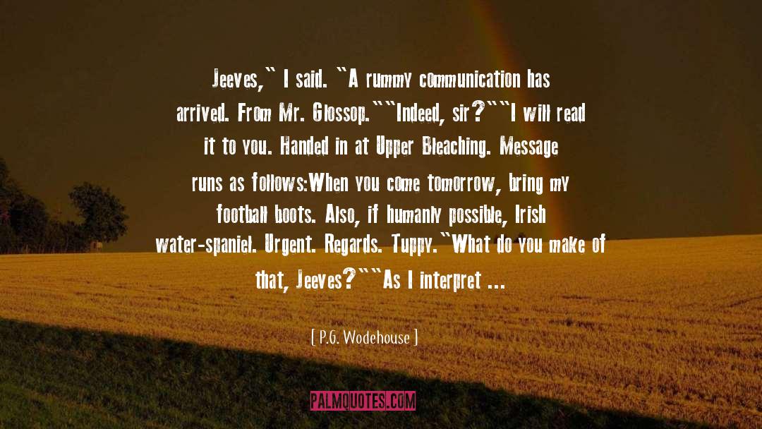 Bertie Wooster quotes by P.G. Wodehouse