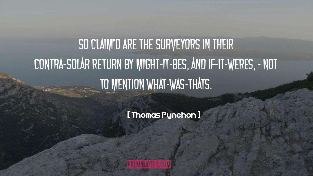 Bes quotes by Thomas Pynchon