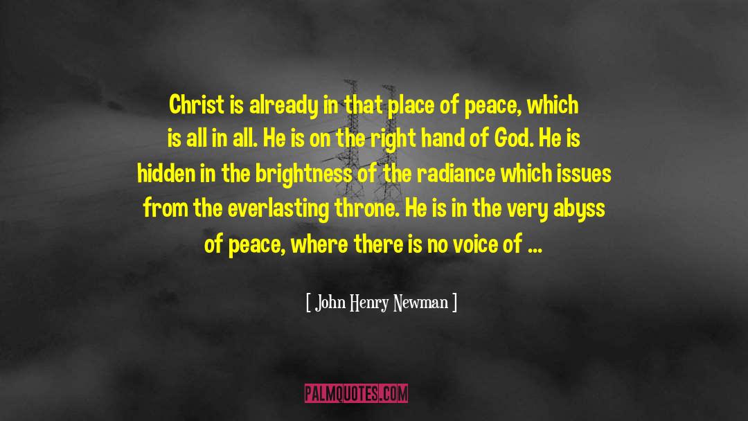 Beseeching The Throne Of God quotes by John Henry Newman