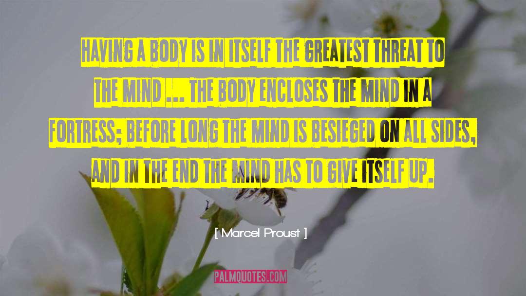 Besieged quotes by Marcel Proust