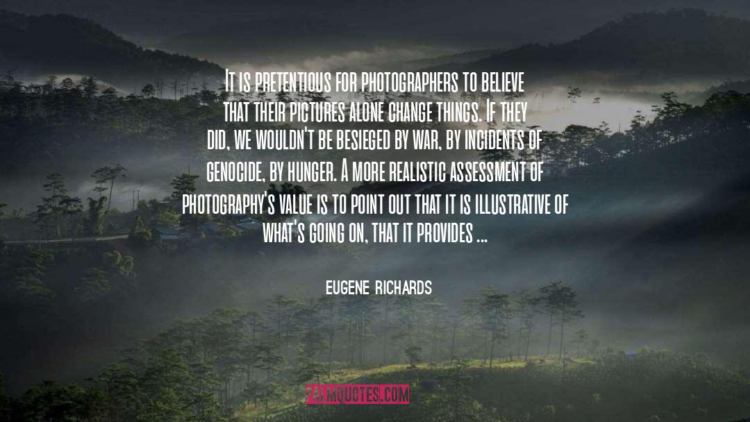 Besieged quotes by Eugene Richards