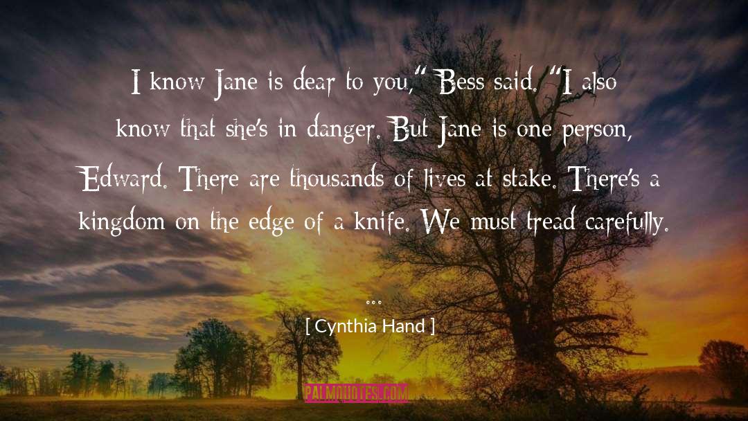 Bess quotes by Cynthia Hand