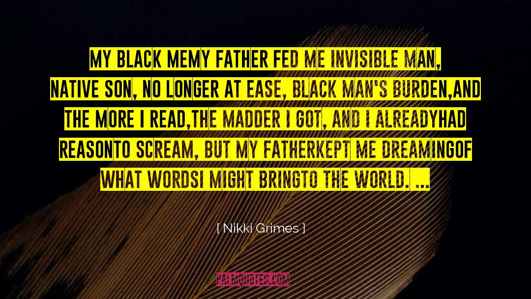 Bessie Native Son quotes by Nikki Grimes