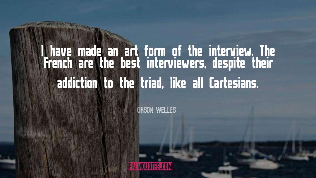 Best Art quotes by Orson Welles