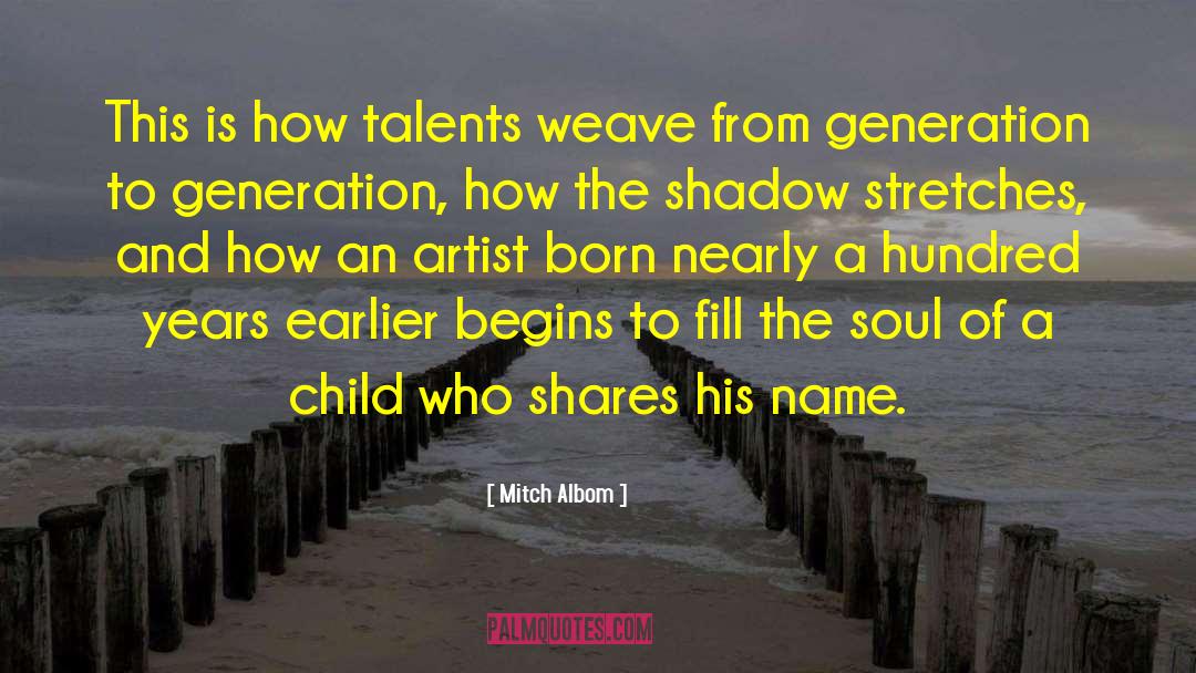 Best Artist quotes by Mitch Albom