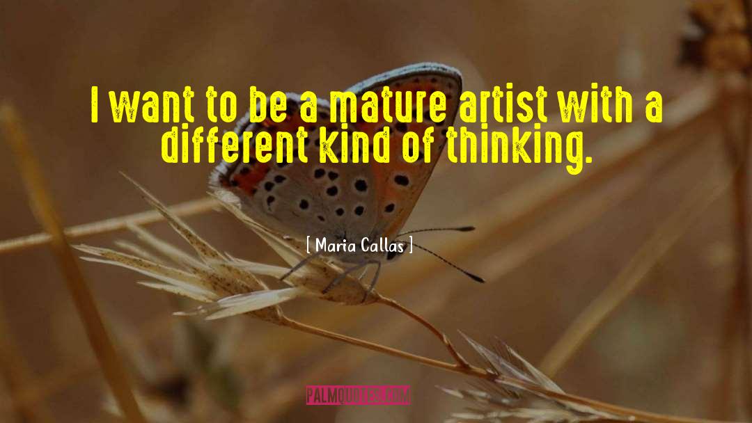 Best Artist quotes by Maria Callas