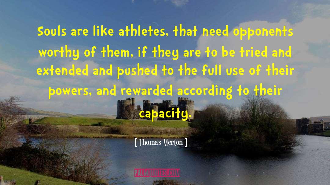 Best Athlete quotes by Thomas Merton