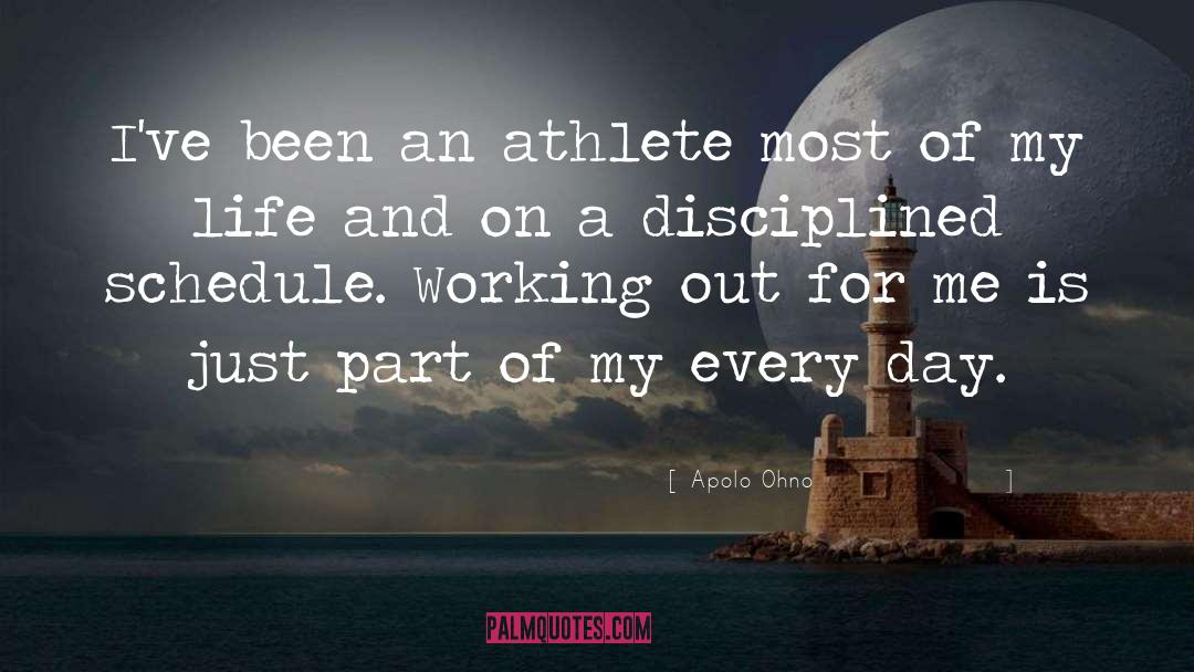 Best Athlete quotes by Apolo Ohno