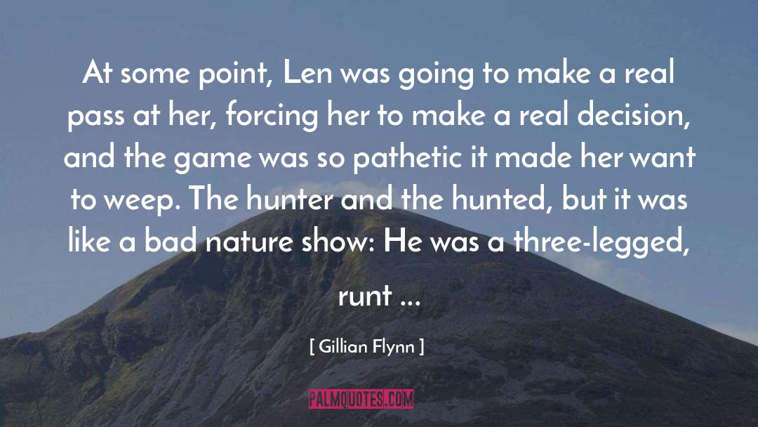 Best Bad Bunny quotes by Gillian Flynn