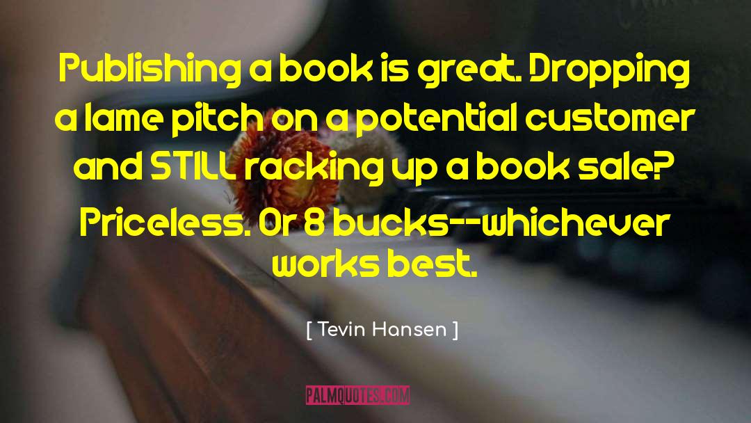 Best Book Coach quotes by Tevin Hansen