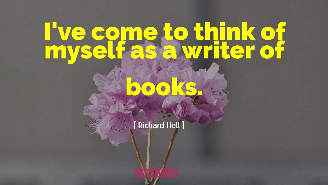 Best Book quotes by Richard Hell