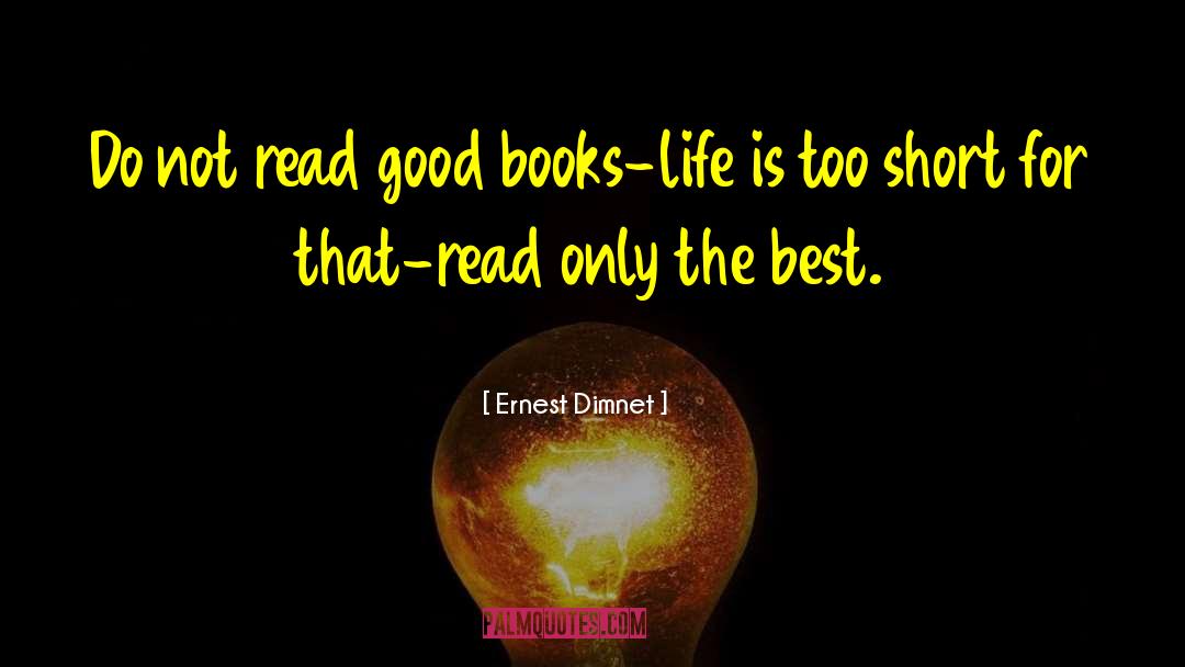 Best Book quotes by Ernest Dimnet