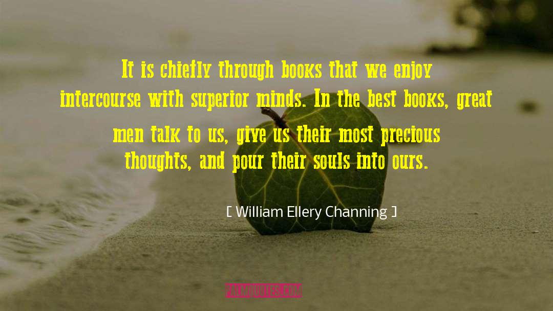 Best Books quotes by William Ellery Channing