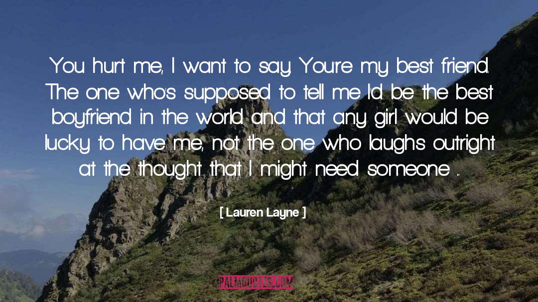 Best Boyfriend quotes by Lauren Layne