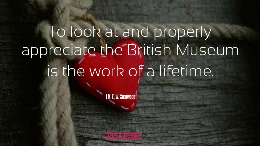 Best British Slang quotes by M. E. W. Sherwood