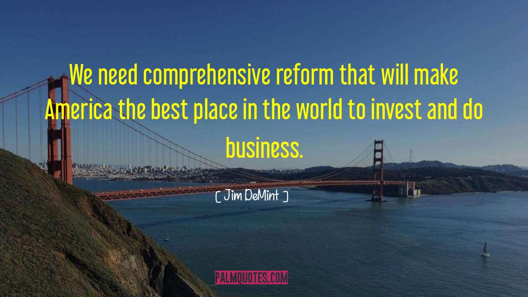 Best Business quotes by Jim DeMint