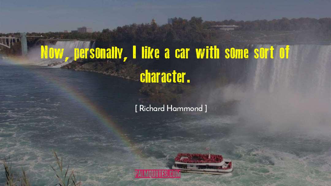 Best Character quotes by Richard Hammond