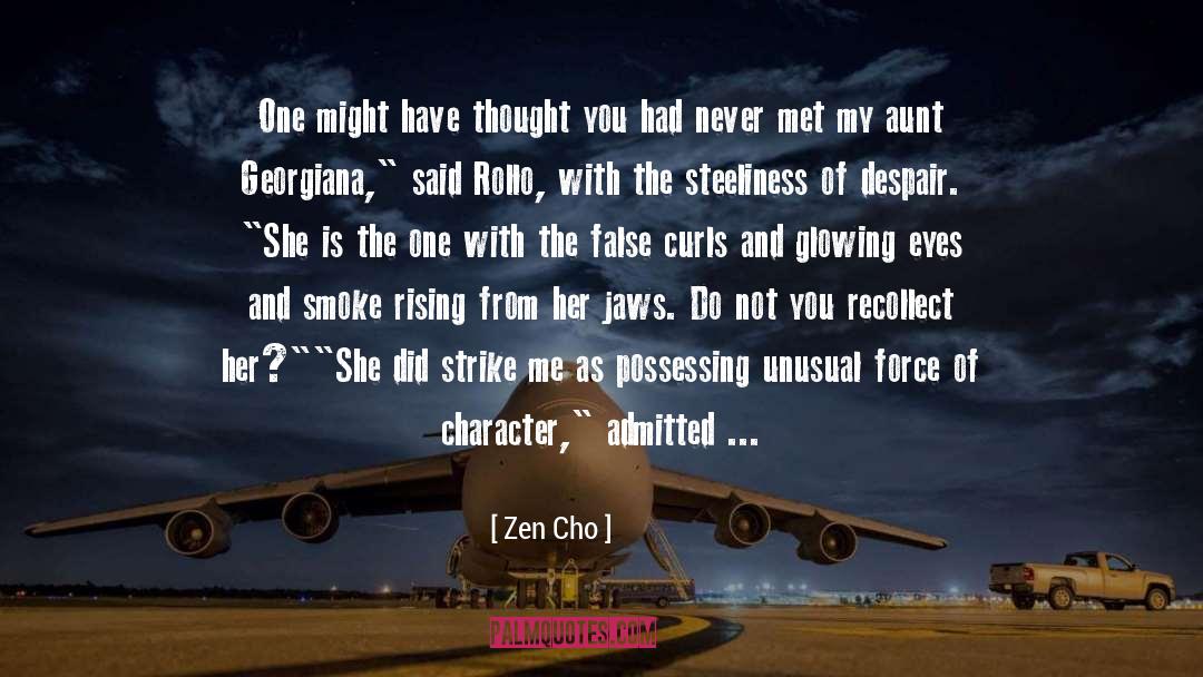 Best Character quotes by Zen Cho
