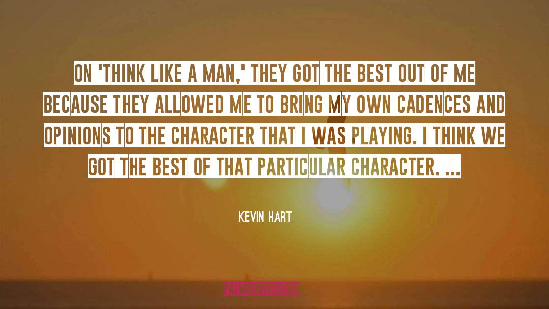 Best Character quotes by Kevin Hart