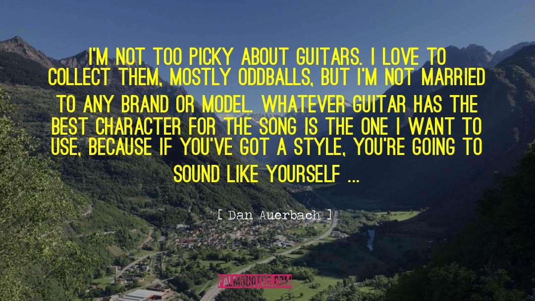 Best Character quotes by Dan Auerbach