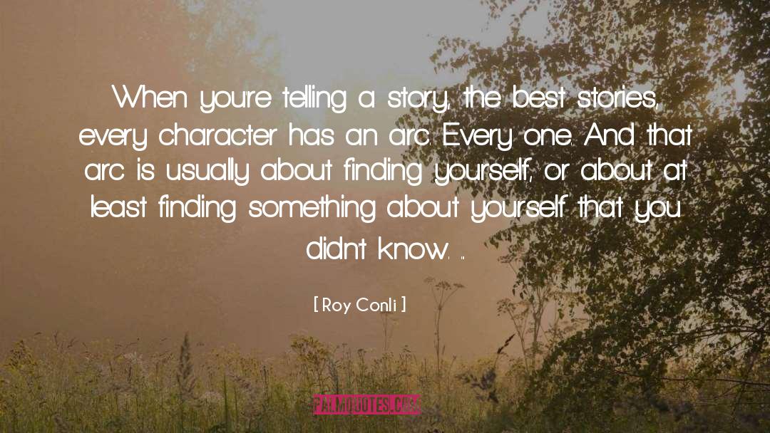 Best Character quotes by Roy Conli