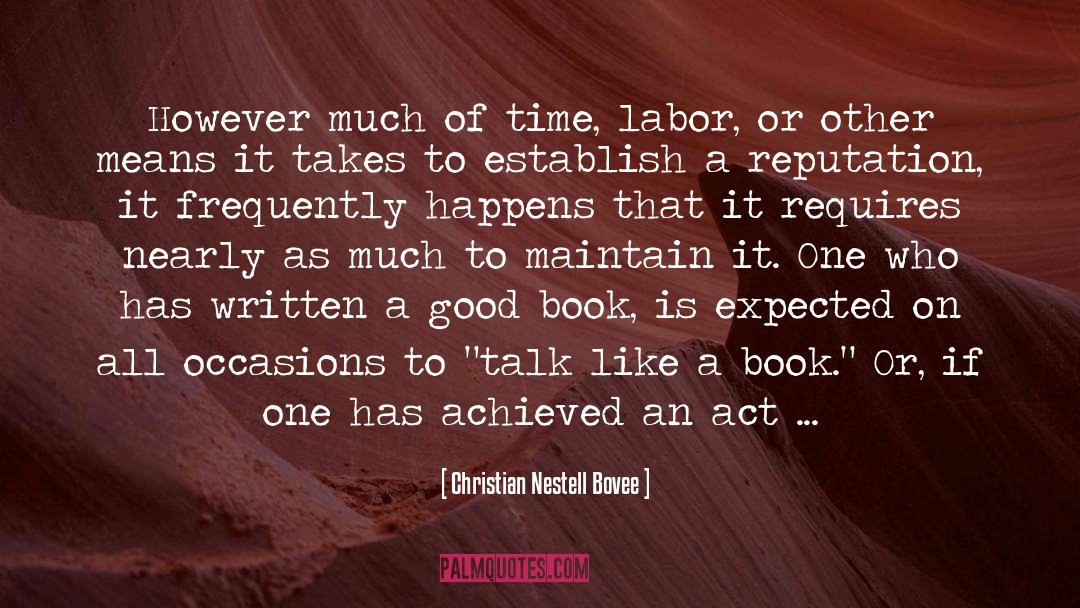 Best Christian Book On The Web quotes by Christian Nestell Bovee