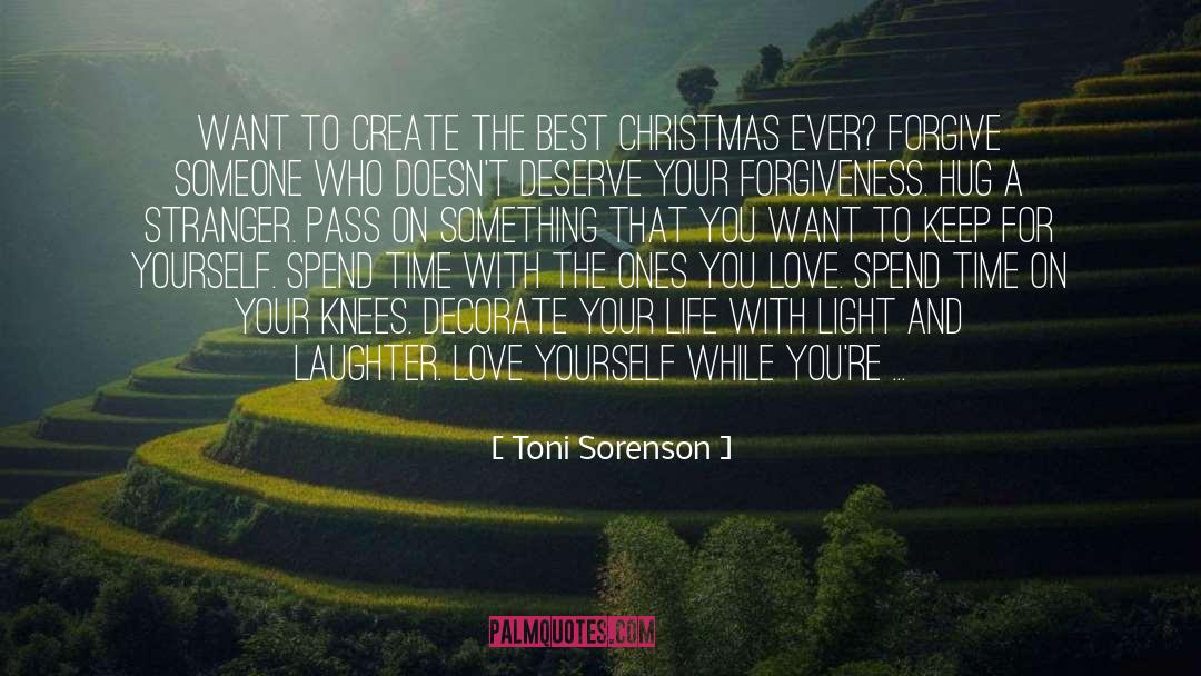 Best Christmas quotes by Toni Sorenson