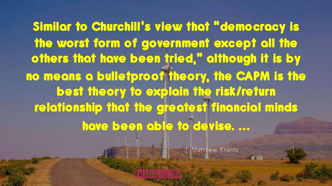Best Churchill quotes by Matthew Krantz