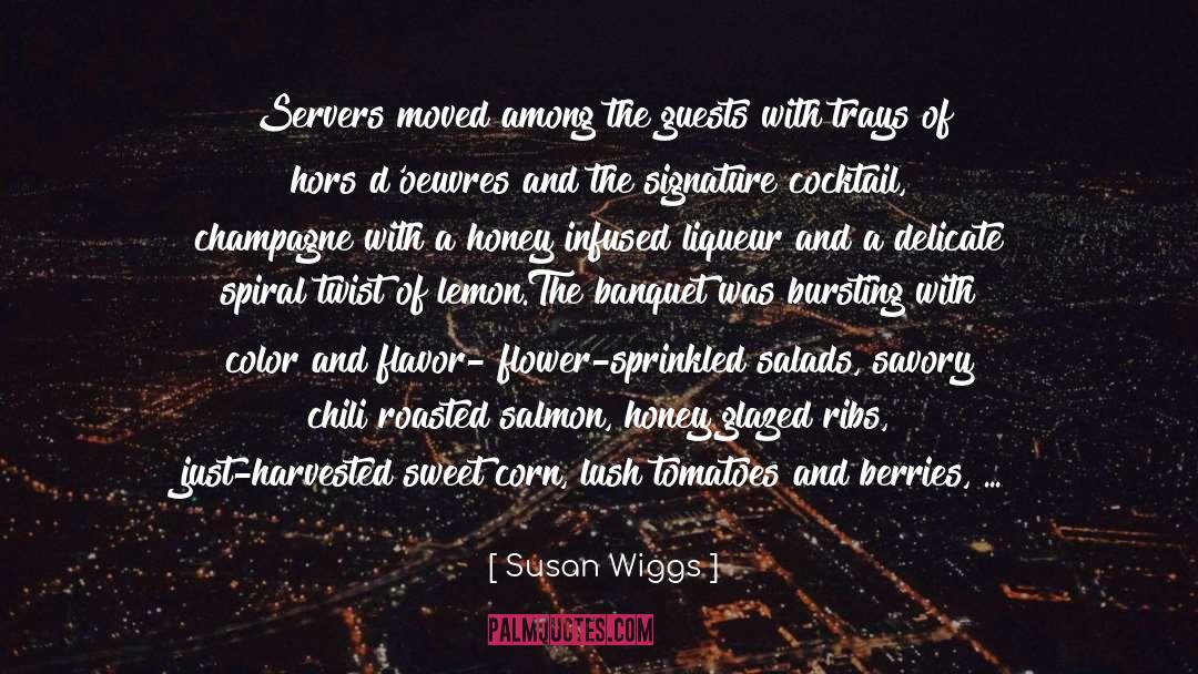 Best Cocktail quotes by Susan Wiggs