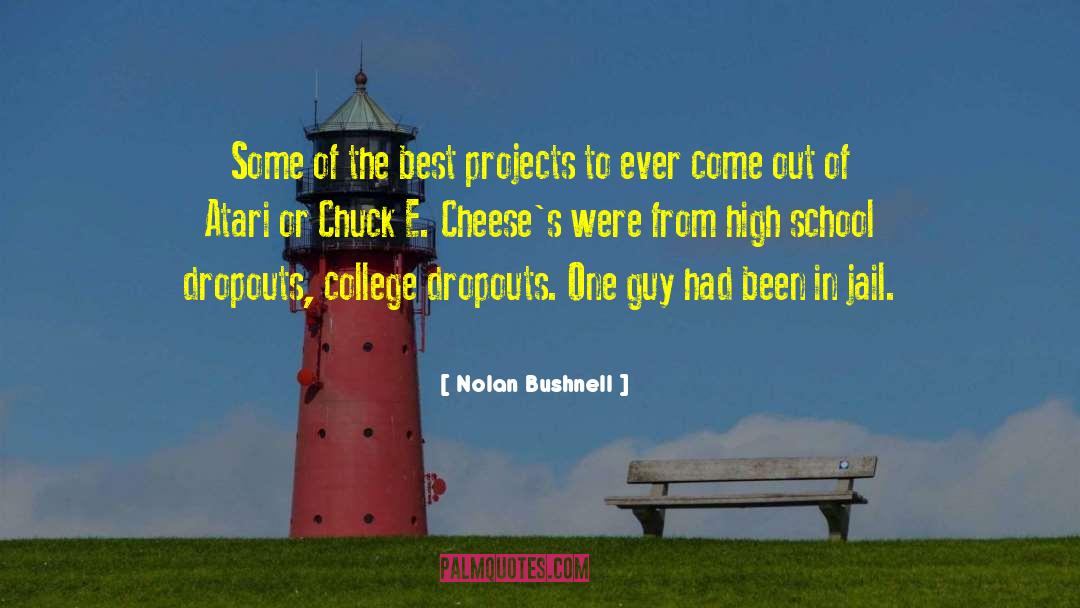 Best College quotes by Nolan Bushnell