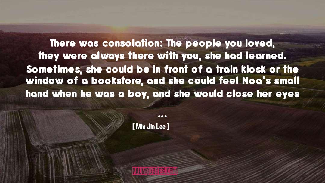 Best Consolation quotes by Min Jin Lee