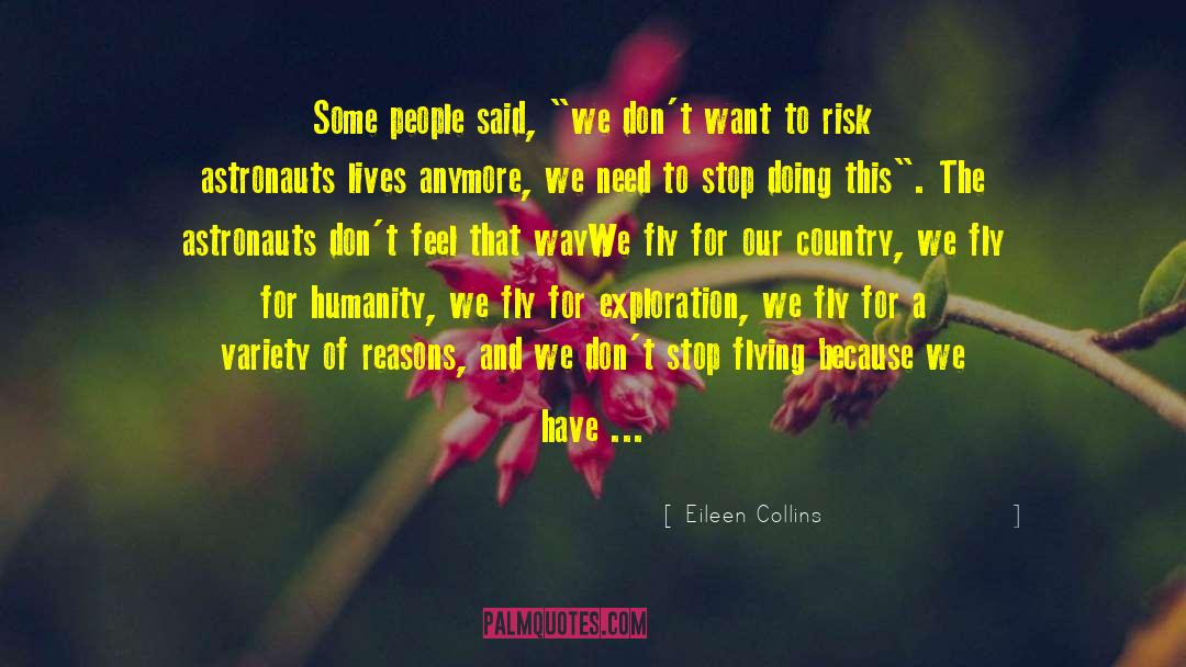 Best Country quotes by Eileen Collins