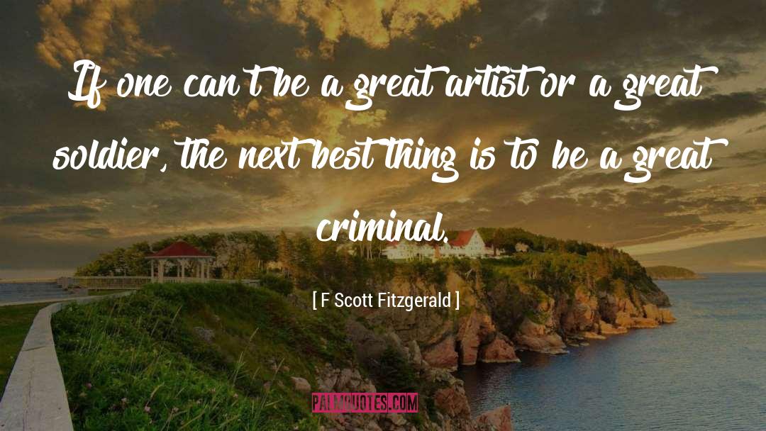 Best Criminal Minds quotes by F Scott Fitzgerald